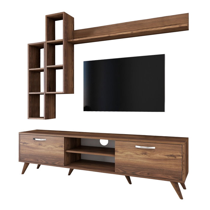 Hanah Home M16 - 262 Mueble de TV Nogal